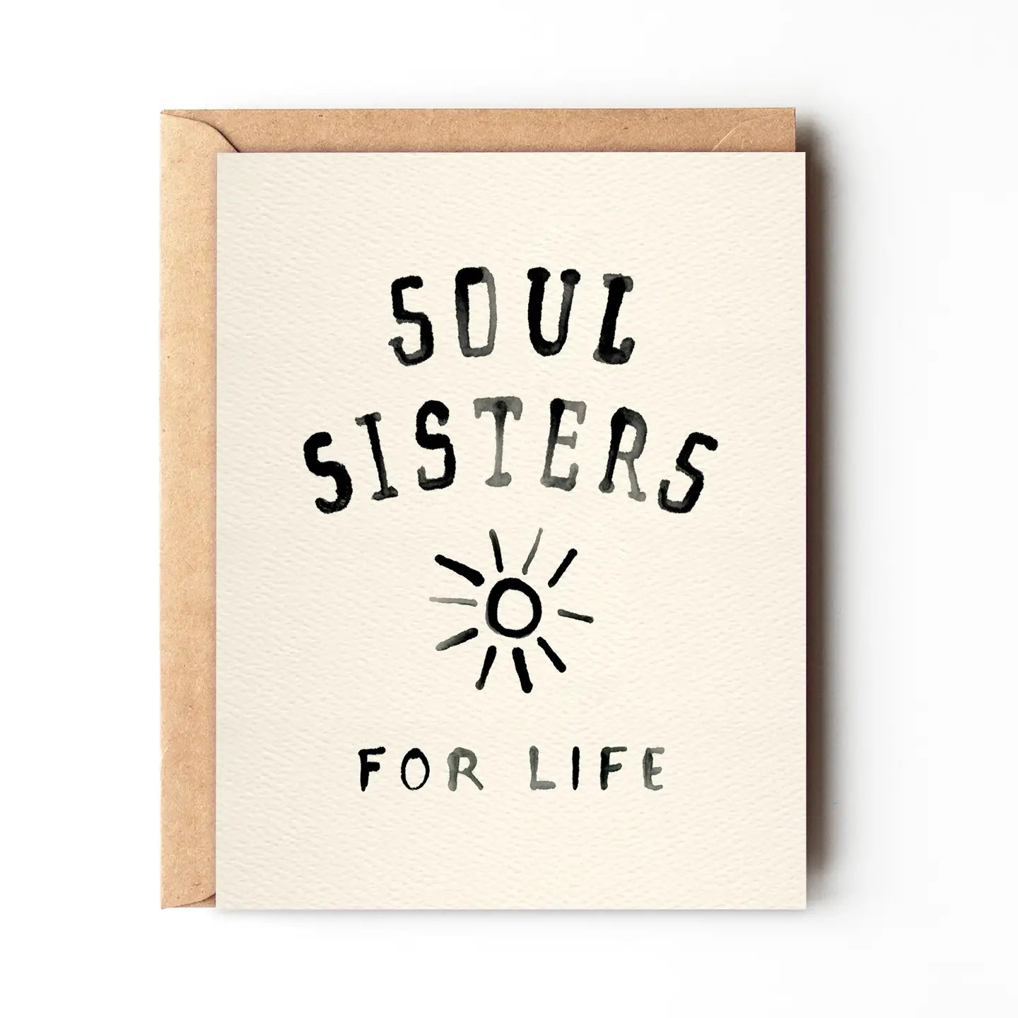 Soul Sisters - Best Friend Friendship Card