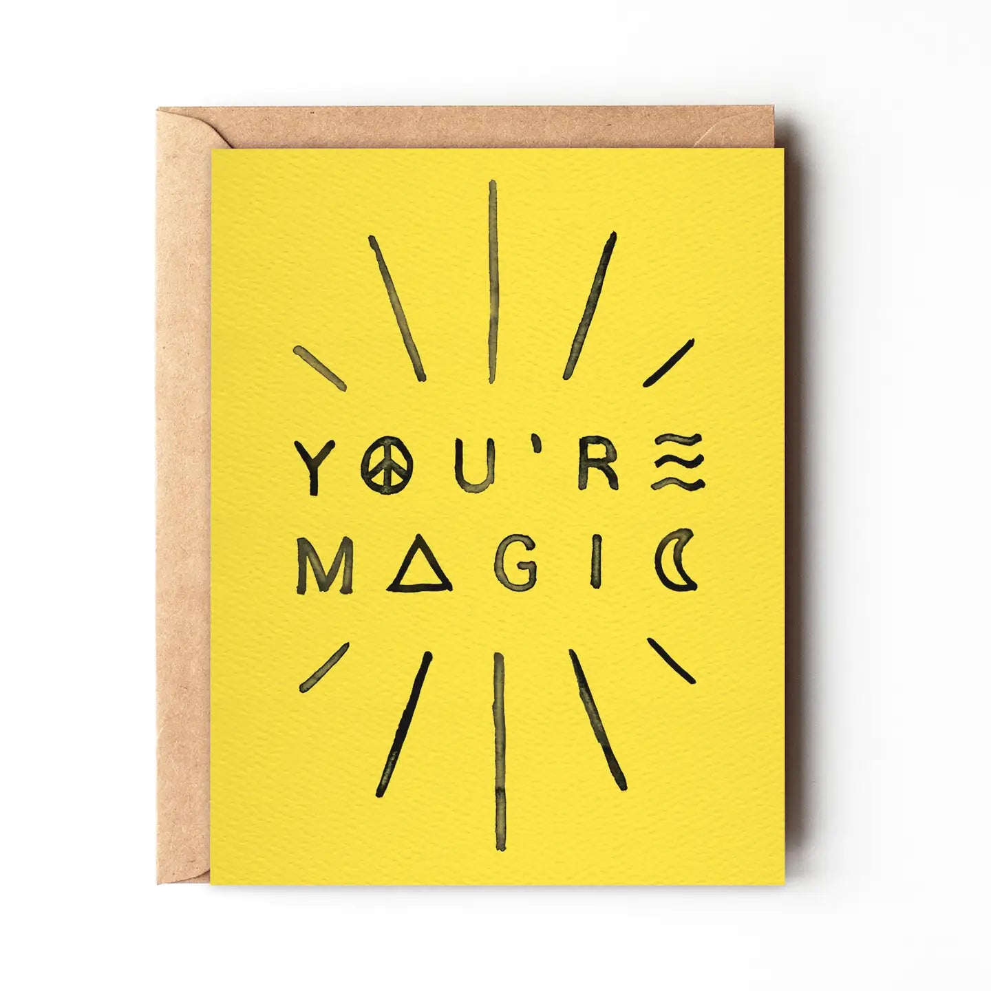 You're Magic - Yellow Everyday Card