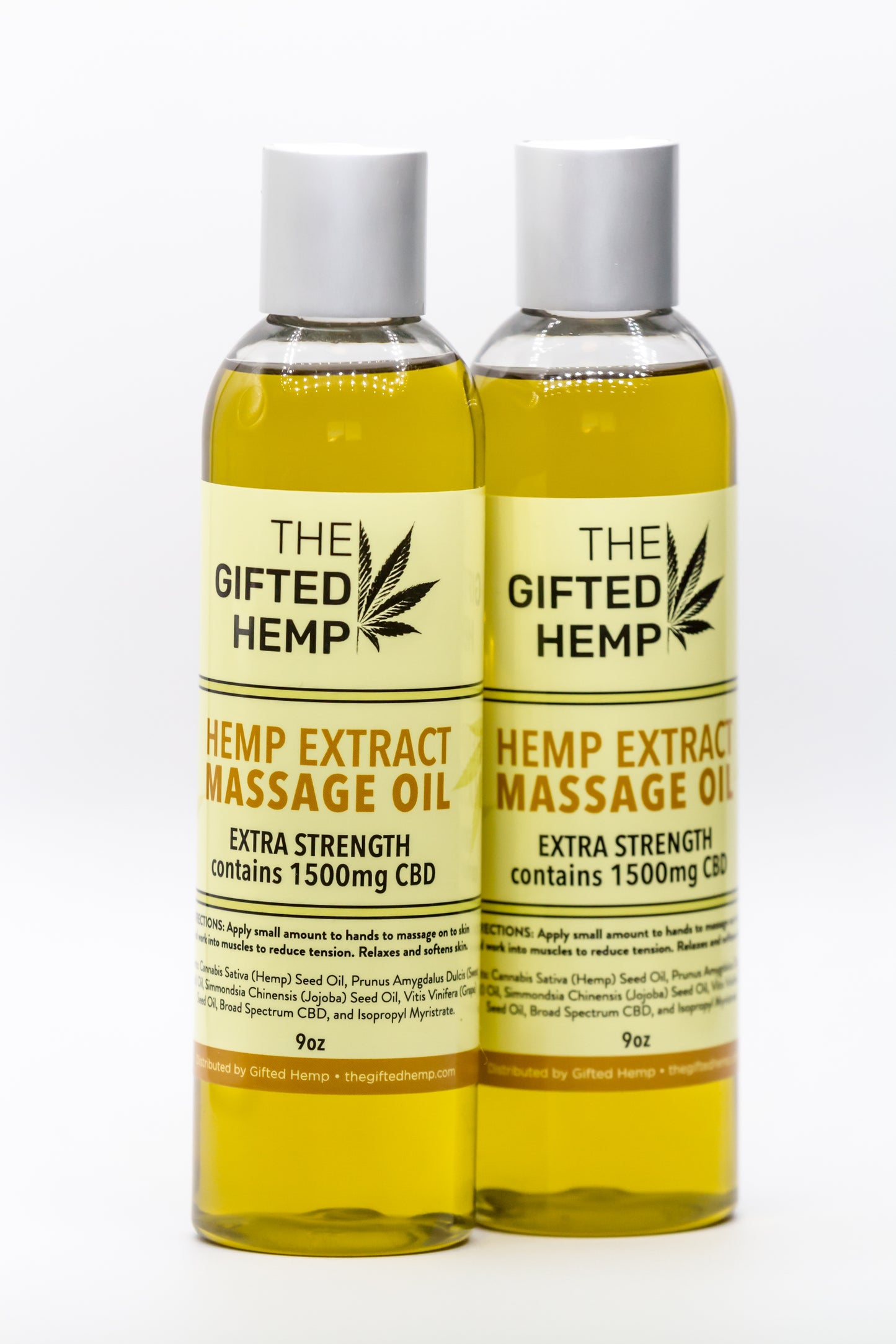Hemp Extract Massage Oil The Gifted Hemp